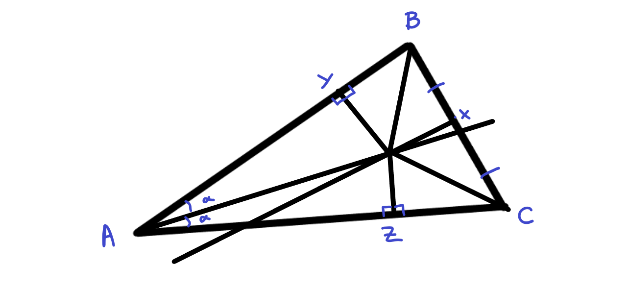 A picture of a triangle